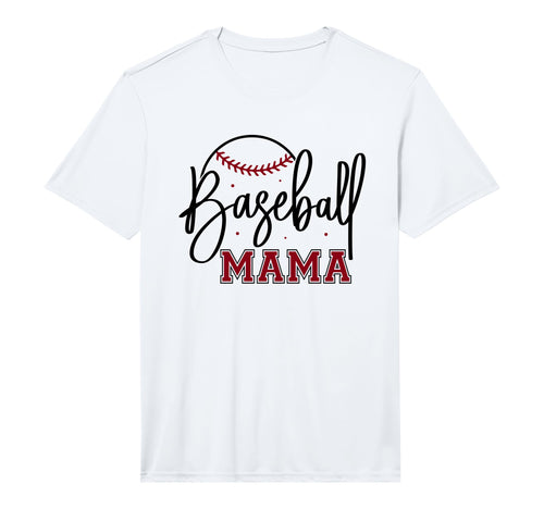Mens Baseball Mama Sports Baseball Mom T-Shirt - Aesthetic Graphic Unisex - T-Shirt, Sweatshirt, Hoodie