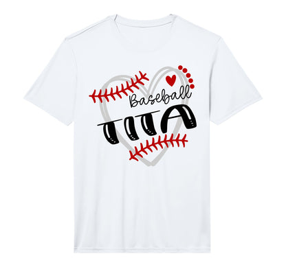 Personalized Baseball Heart Tita T-Shirt - Unique Graphic Men Women - T-Shirt, Sweatshirt, Hoodie