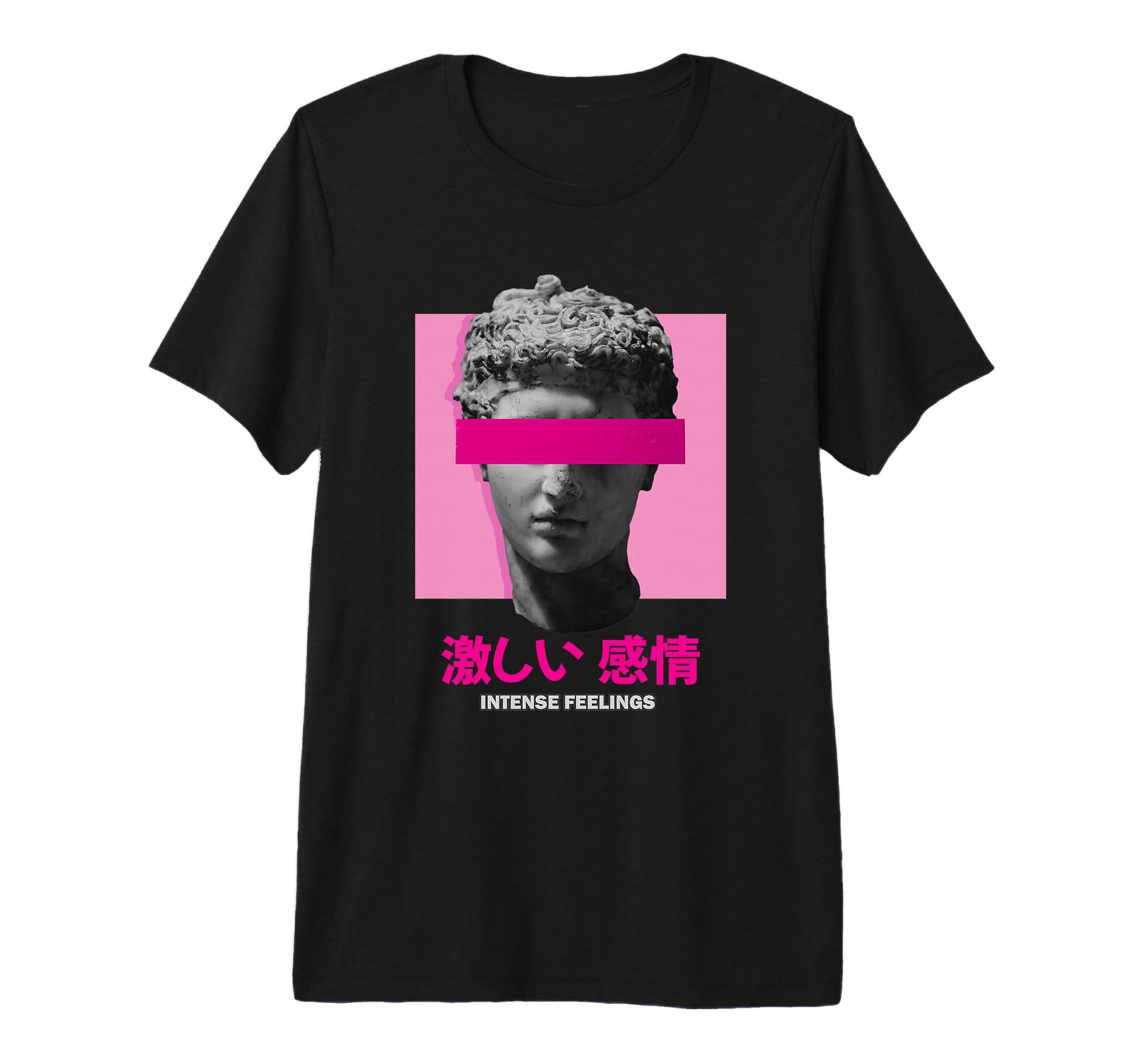 Intense Feelings Japanese Vaporwave T-Shirt - Novelty Apparel for Adults - T-Shirt, Sweatshirt, Hoodie