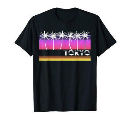 Tokyo Japan 80S 90S Vaporwave T-Shirt - Unique Graphic for Adults - T-Shirt, Sweatshirt, Hoodie