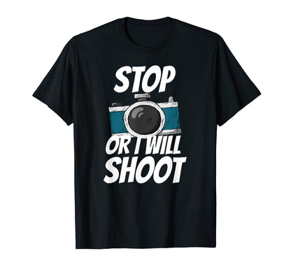 Photography Photographer Outfit Camera T-Shirt - Novelty Apparel Men Women - T-Shirt, Sweatshirt, Hoodie