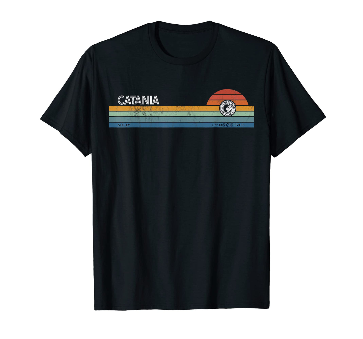 Catania Sicily Italy Sunset T-Shirt - Casual Everyday Wear for Adults - T-Shirt, Sweatshirt, Hoodie
