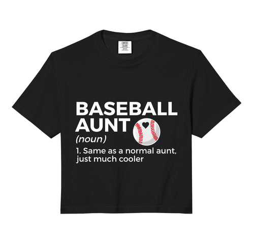 Funny Baseball Aunt Definition Comfort T-Shirt - Streetwear Style Unisex - T-Shirt, Sweatshirt, Hoodie