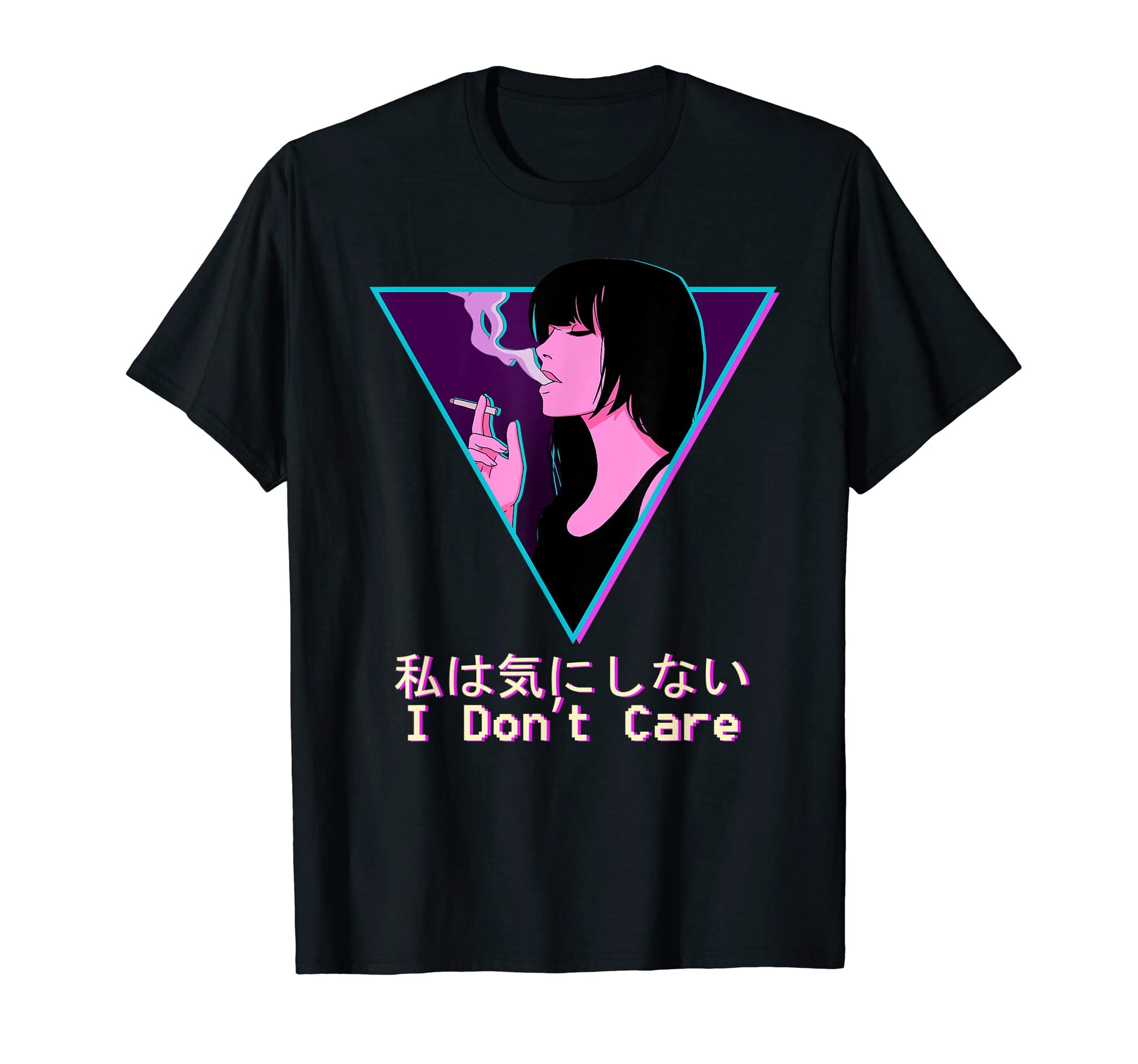 Japanese Vaporwave Aesthetic Sad T-Shirt - Streetwear Style for Adults - T-Shirt, Sweatshirt, Hoodie