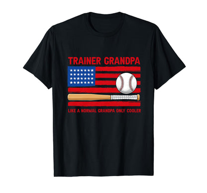 Trainer Grandpa Definition Much Cooler T-Shirt - Graphic Print Men Women - T-Shirt, Sweatshirt, Hoodie