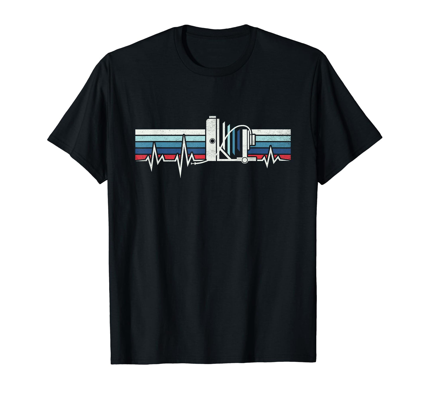 Large Format Field Camera Heartbeat T-Shirt - Casual Everyday Wear Unisex - T-Shirt, Sweatshirt, Hoodie