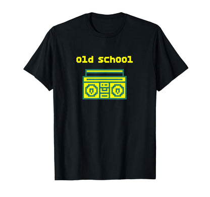 Video Game Boombox Old School T-Shirt - Unique Graphic for Adults - T-Shirt, Sweatshirt, Hoodie