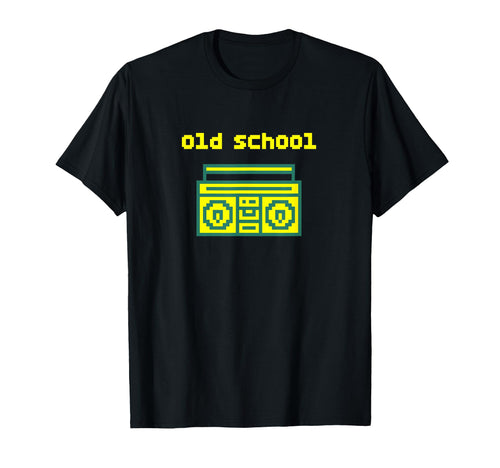 Video Game Boombox Old School T-Shirt - Unique Graphic for Adults - T-Shirt, Sweatshirt, Hoodie