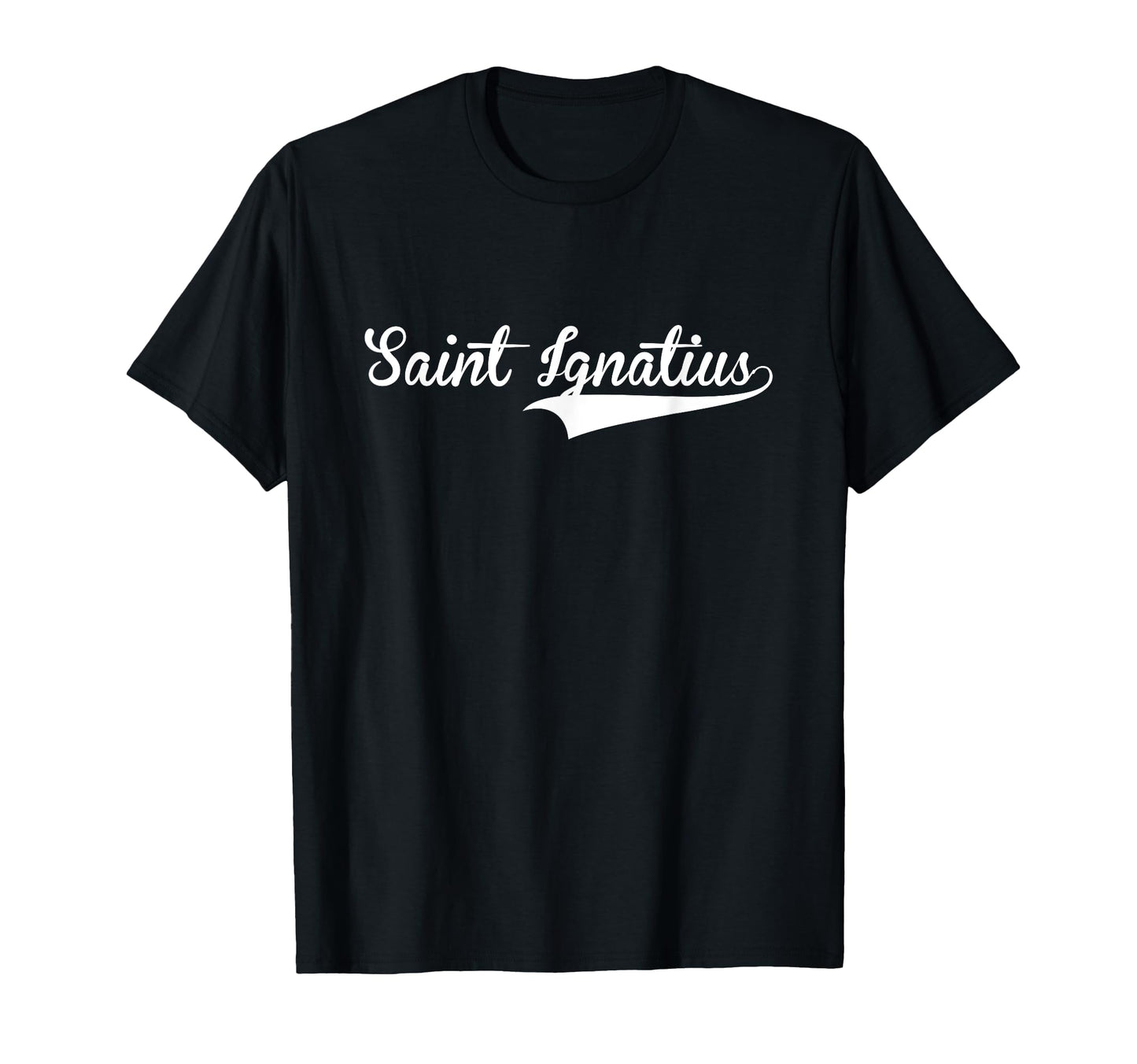 Saint Ignatius Baseball Font T-Shirt - Graphic Print for Adults - T-Shirt, Sweatshirt, Hoodie