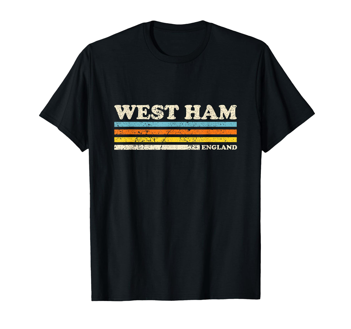 Stripe West Ham T-Shirt - Trendy Graphic Men Women - T-Shirt, Sweatshirt, Hoodie