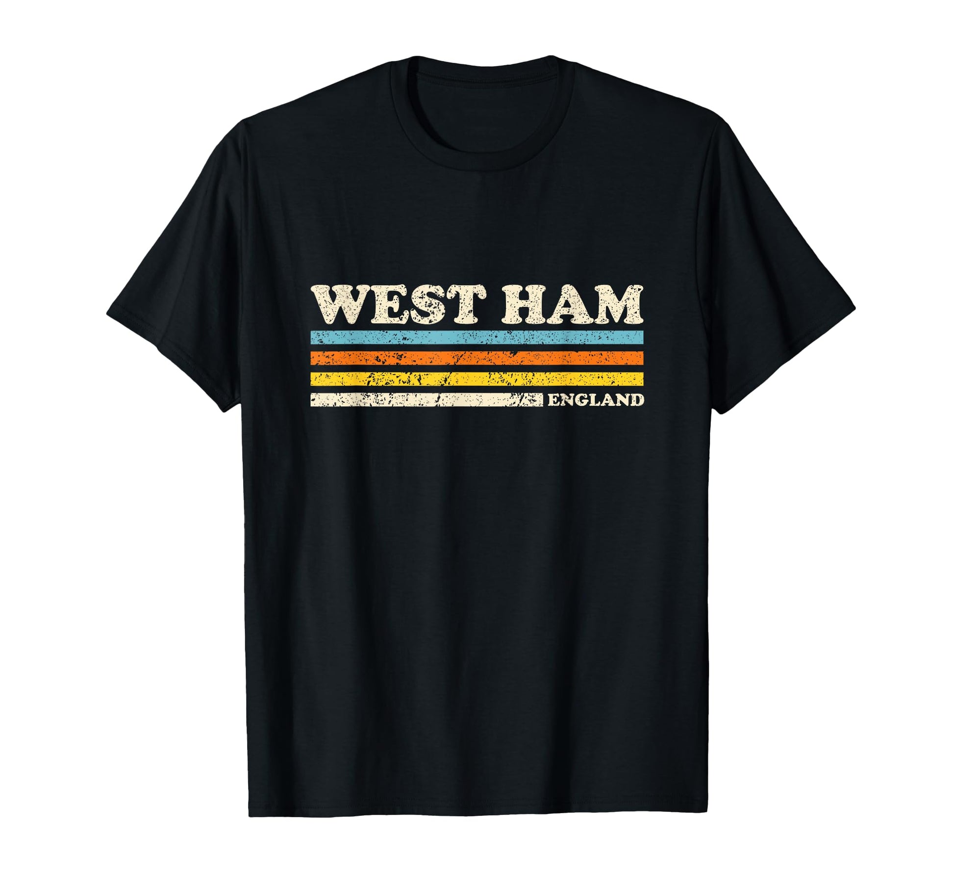 Stripe West Ham T-Shirt - Trendy Graphic Men Women - T-Shirt, Sweatshirt, Hoodie