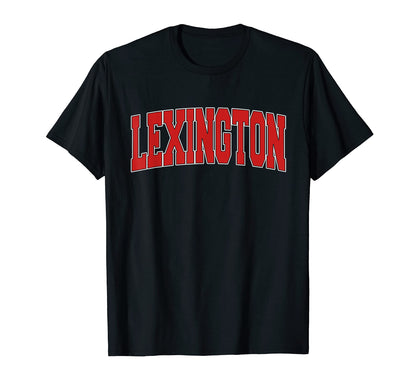 Lexington Tn Tennessee Varsity Usa T-Shirt - Novelty Apparel Men Women - T-Shirt, Sweatshirt, Hoodie