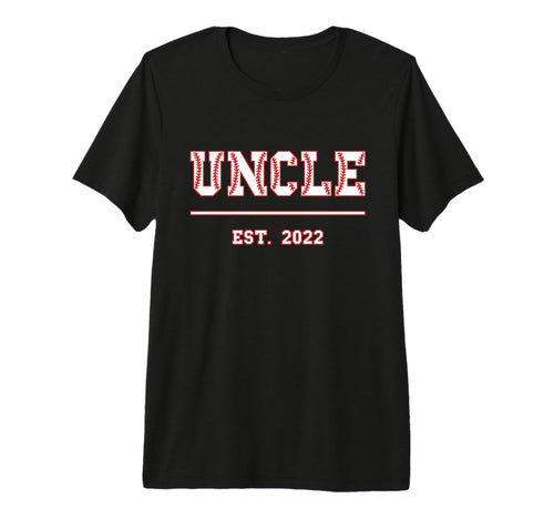 Uncle Est 2022 Funny Sports Established T-Shirt - Aesthetic Graphic Unisex - T-Shirt, Sweatshirt, Hoodie