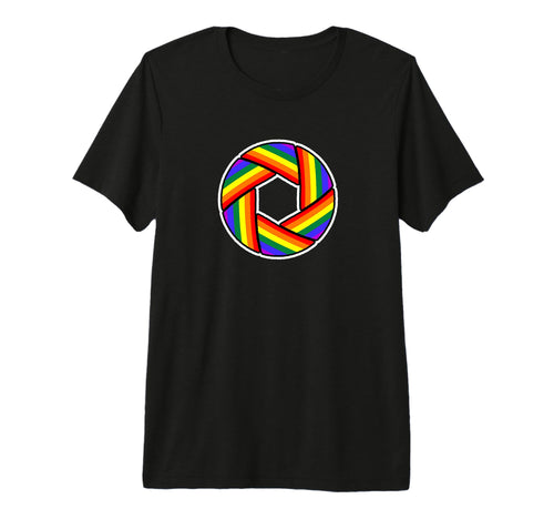 Lgbtq Pride Rainbow Minimalist T-Shirt - Fun Novelty Design for Adults - T-Shirt, Sweatshirt, Hoodie