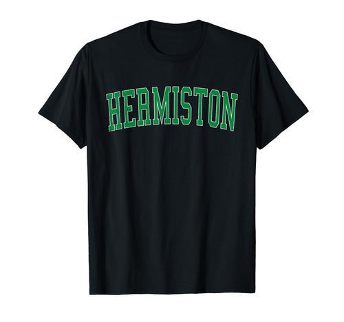 Hermiston Or Distressed Green Varsity T-Shirt - Graphic Print Men Women - T-Shirt, Sweatshirt, Hoodie