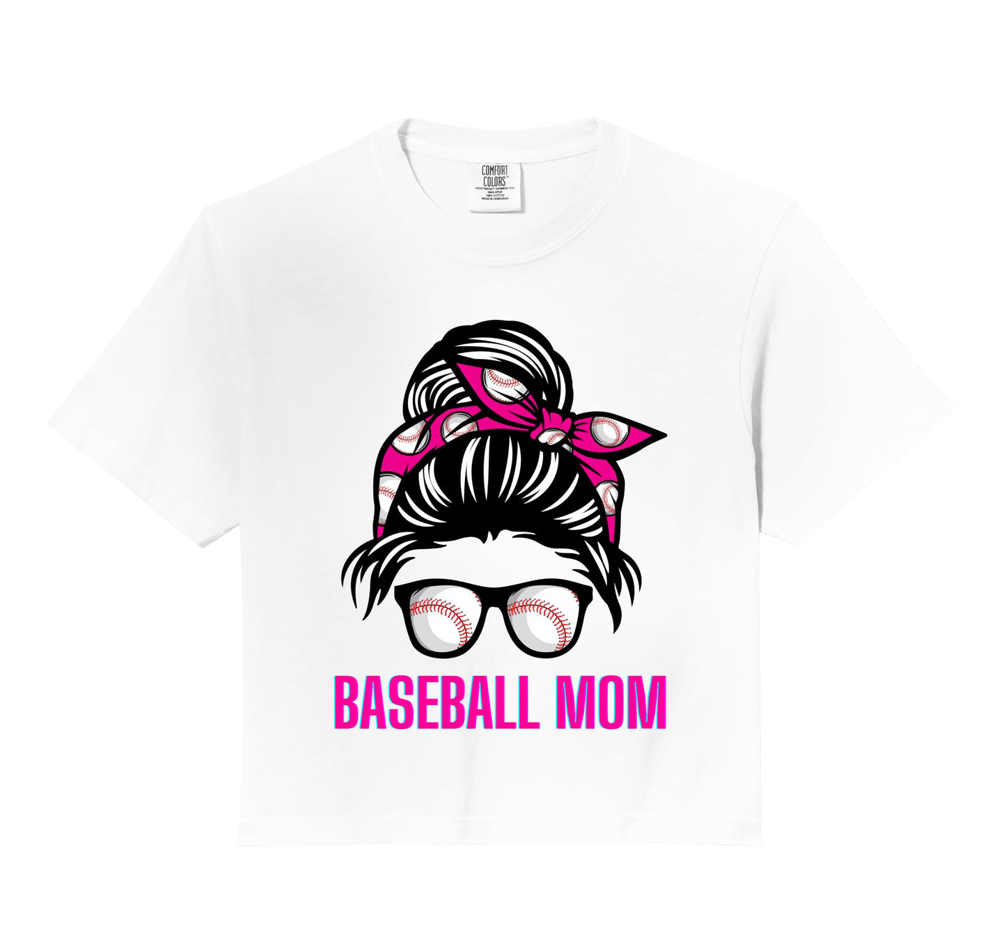 Messy Bun Baseball Momma Life Funny Mom Hoodie - Trendy Graphic Men Women - T-Shirt, Sweatshirt, Hoodie