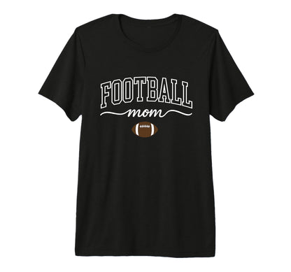Football Mom Game Day Support Wear T-Shirt - Minimalist Print Men Women - T-Shirt, Sweatshirt, Hoodie