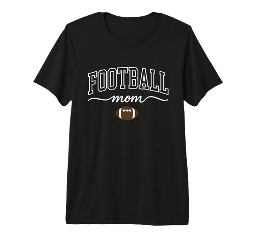 Football Mom Game Day Support Wear T-Shirt - Minimalist Print Men Women - T-Shirt, Sweatshirt, Hoodie
