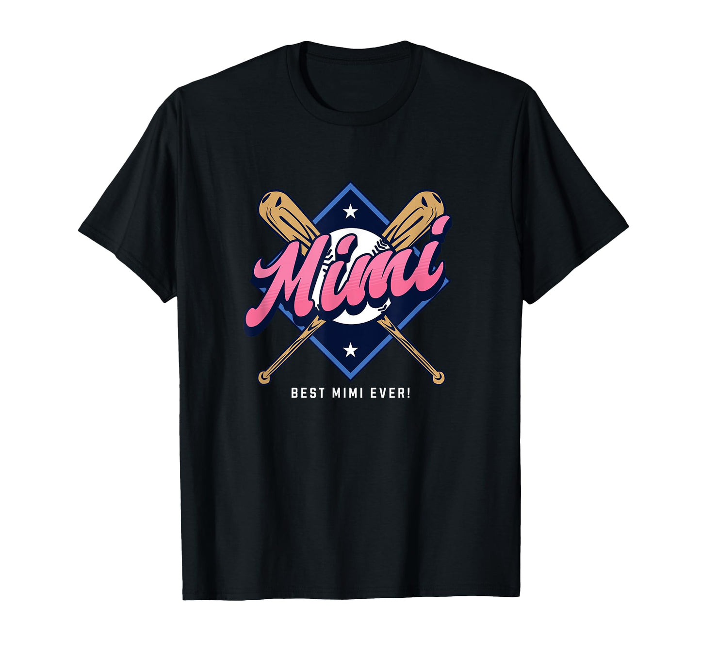 Baseball Mimi Baseball Grandma Nana T-Shirt - Custom Art Print Men Women - T-Shirt, Sweatshirt, Hoodie