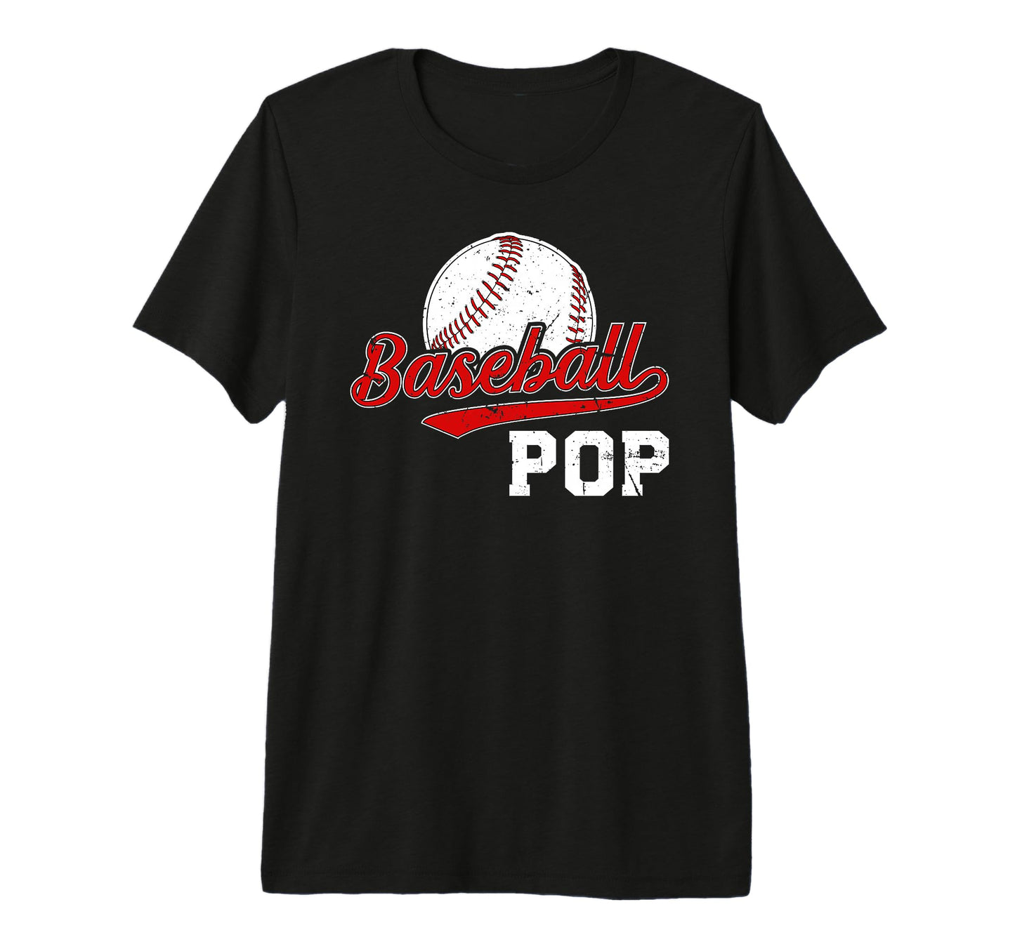 Mens Baseball Pop Grandpa Pop T-Shirt - Aesthetic Graphic Men Women - T-Shirt, Sweatshirt, Hoodie