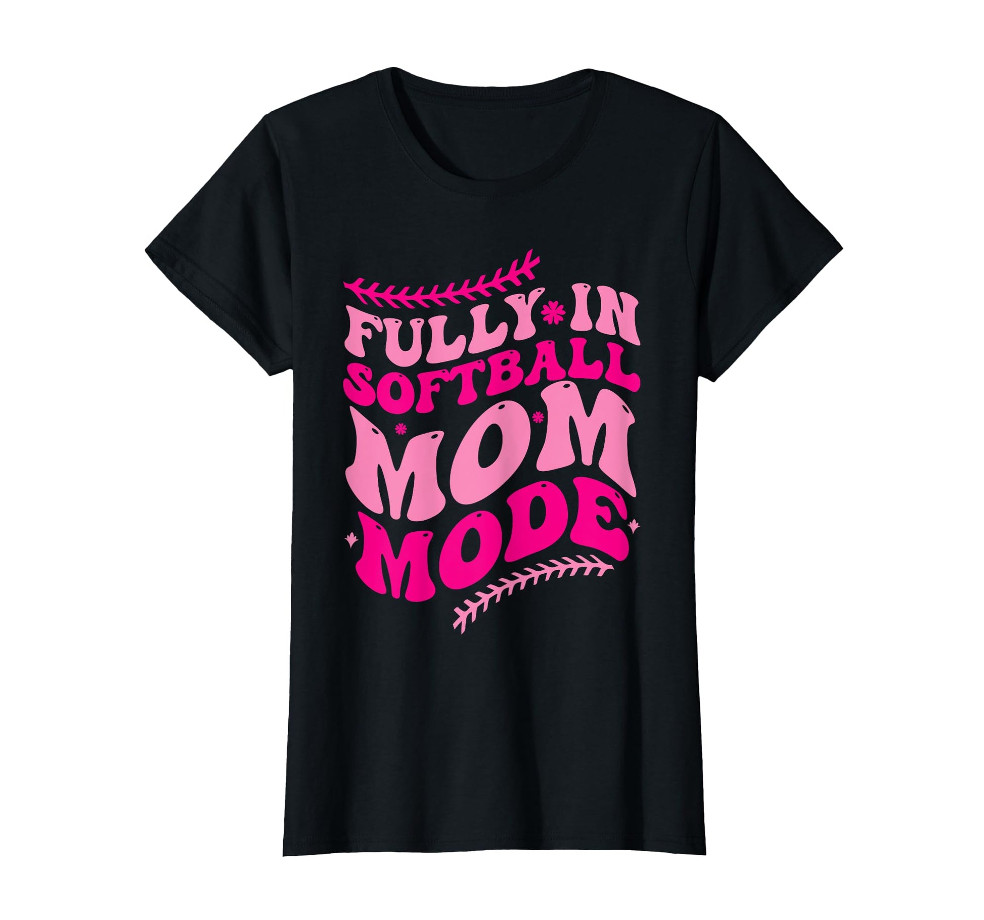 Softball Mom Mothers Day Baseball T-Shirt - Graphic Print for Adults - T-Shirt, Sweatshirt, Hoodie