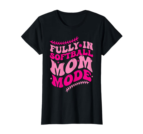 Softball Mom Mothers Day Baseball T-Shirt - Graphic Print for Adults - T-Shirt, Sweatshirt, Hoodie