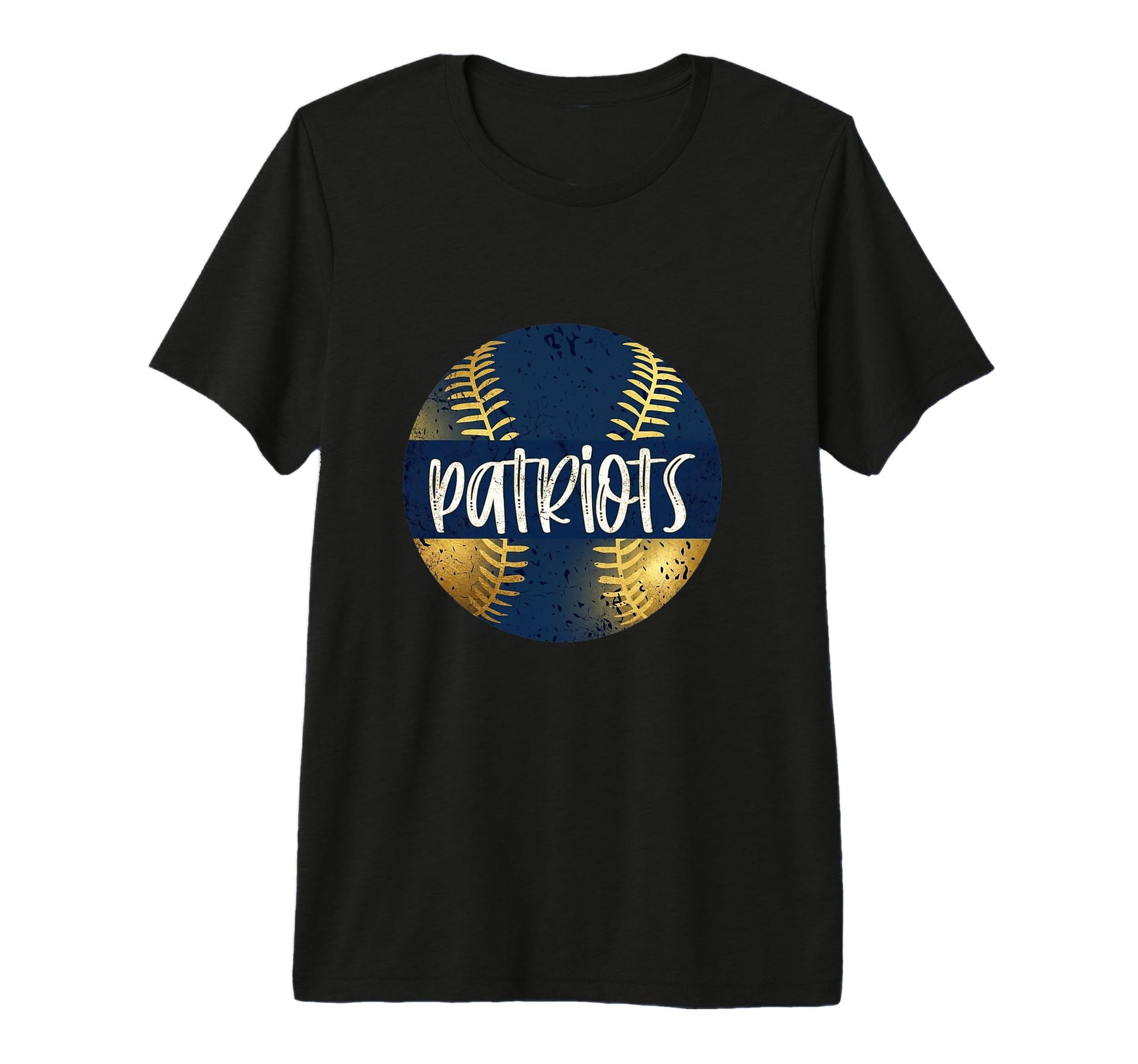 Patriots Baseball Mascot School Team T-Shirt - Novelty Apparel Men Women - T-Shirt, Sweatshirt, Hoodie