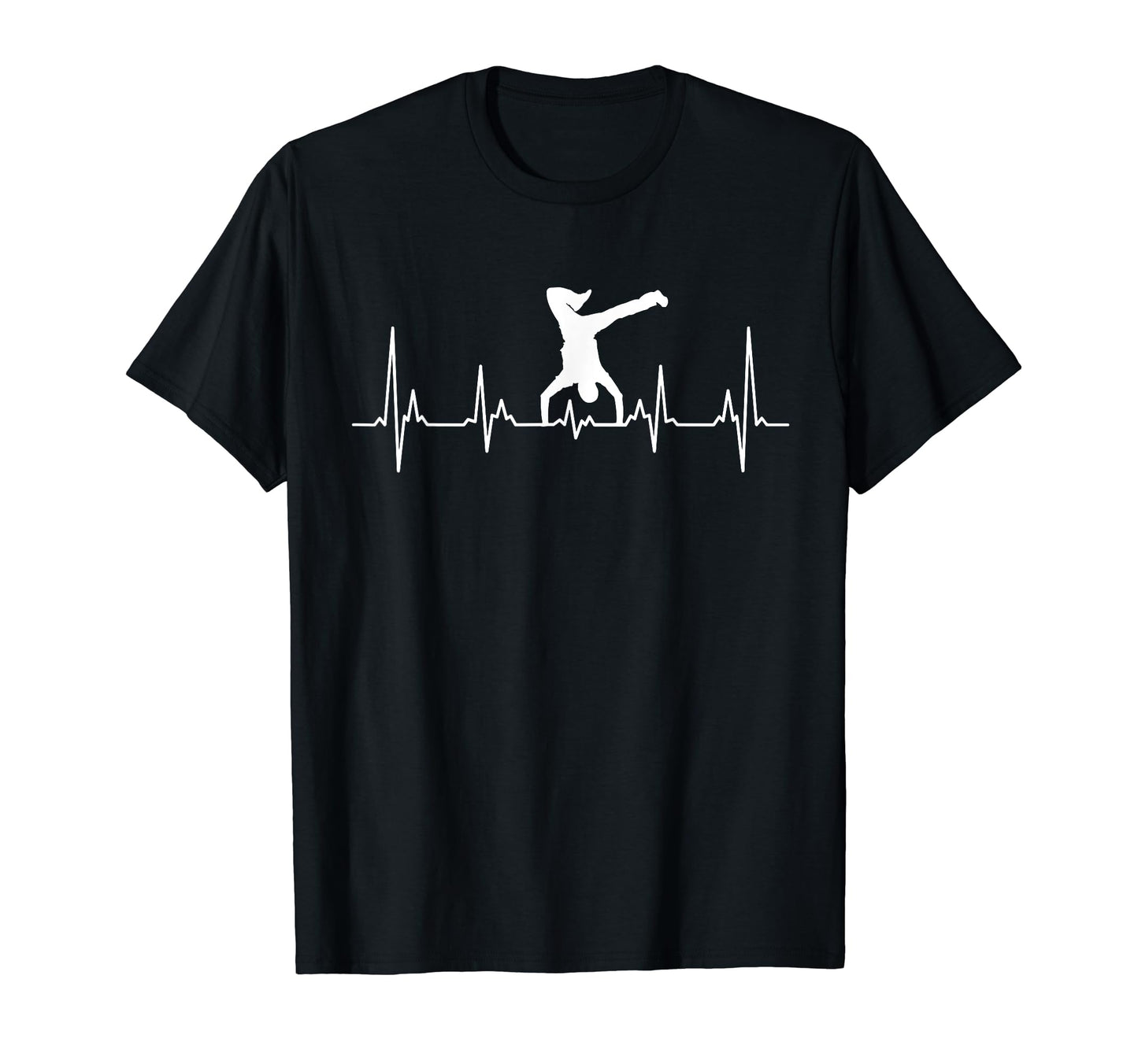 Breakdance B Heartbeat Ecg Heart Rate T-Shirt - Minimalist Print Men Women - T-Shirt, Sweatshirt, Hoodie