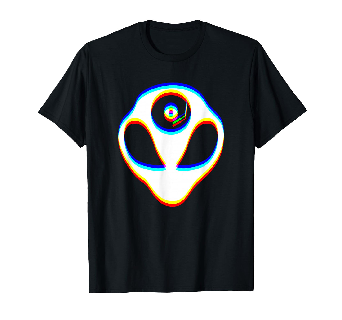 Glitch Art Optical Illusion Vaporwave T-Shirt - Novelty Apparel for Adults - T-Shirt, Sweatshirt, Hoodie