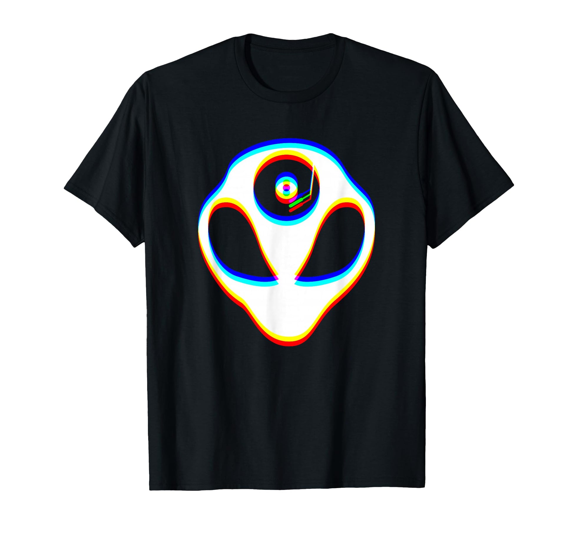 Glitch Art Optical Illusion Vaporwave T-Shirt - Novelty Apparel for Adults - T-Shirt, Sweatshirt, Hoodie