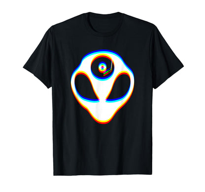 Glitch Art Optical Illusion Vaporwave T-Shirt - Novelty Apparel for Adults - T-Shirt, Sweatshirt, Hoodie