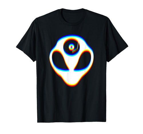 Glitch Art Optical Illusion Vaporwave T-Shirt - Novelty Apparel for Adults - T-Shirt, Sweatshirt, Hoodie