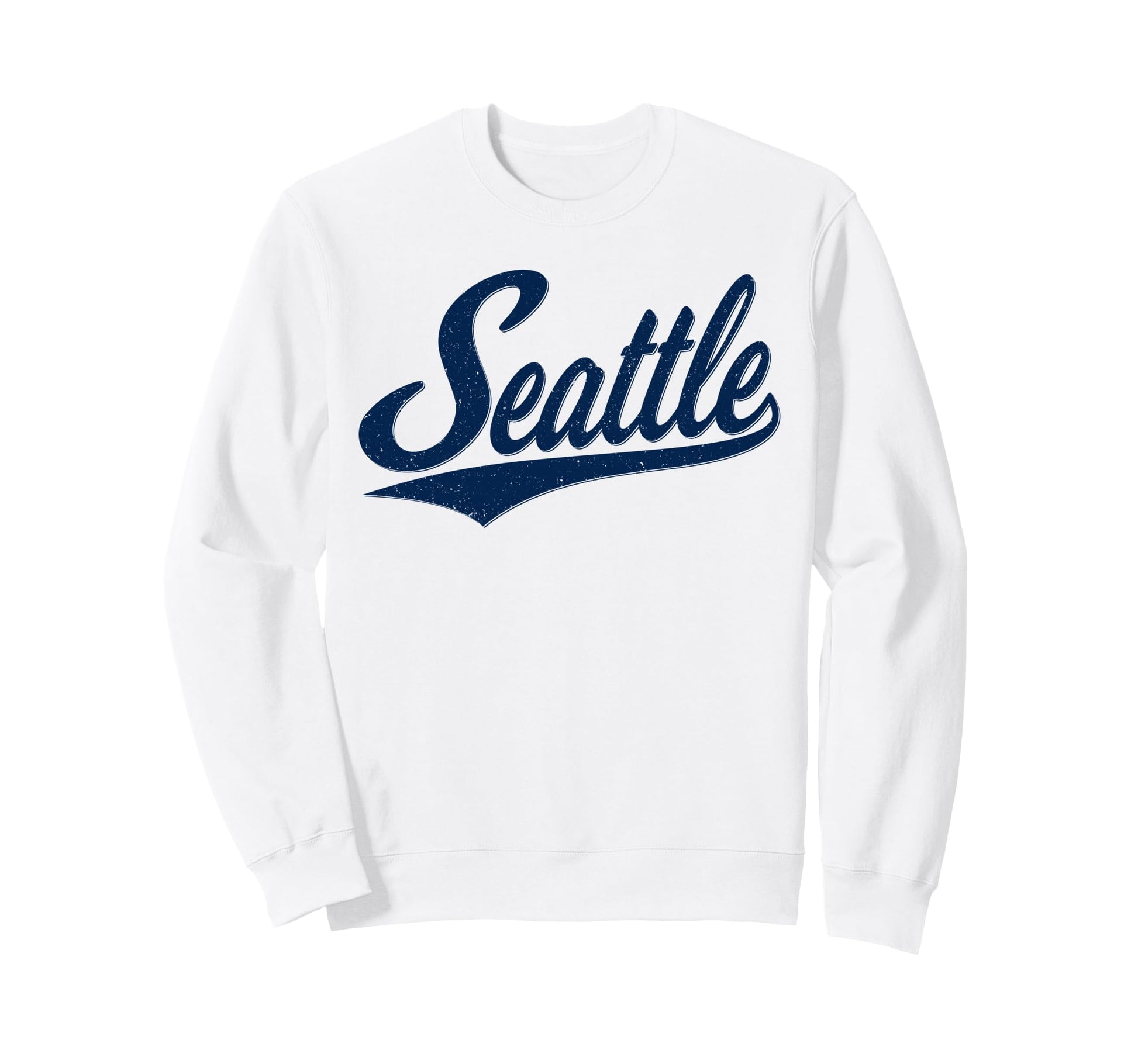 Seattle Washington Varsity Script Sweatshirt - Streetwear Style for Adults - T-Shirt, Sweatshirt, Hoodie