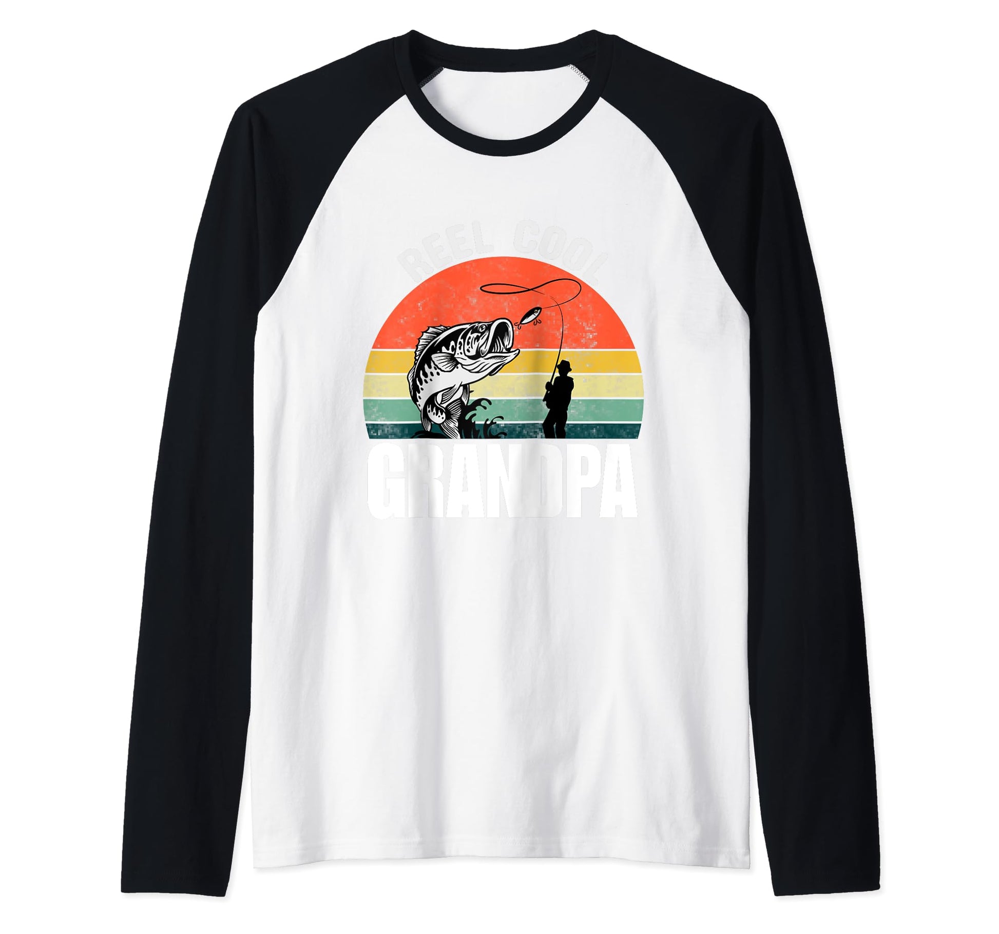 Reel Grandpa Real Fishing Fish Angler Gift Hoodie - Minimalist Print Unisex - T-Shirt, Sweatshirt, Hoodie