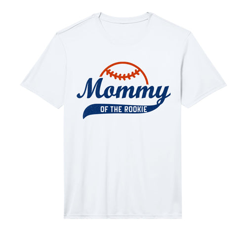 Funny Baseball Mom Rookies Performance T-Shirt - Unique Graphic Men Women - T-Shirt, Sweatshirt, Hoodie