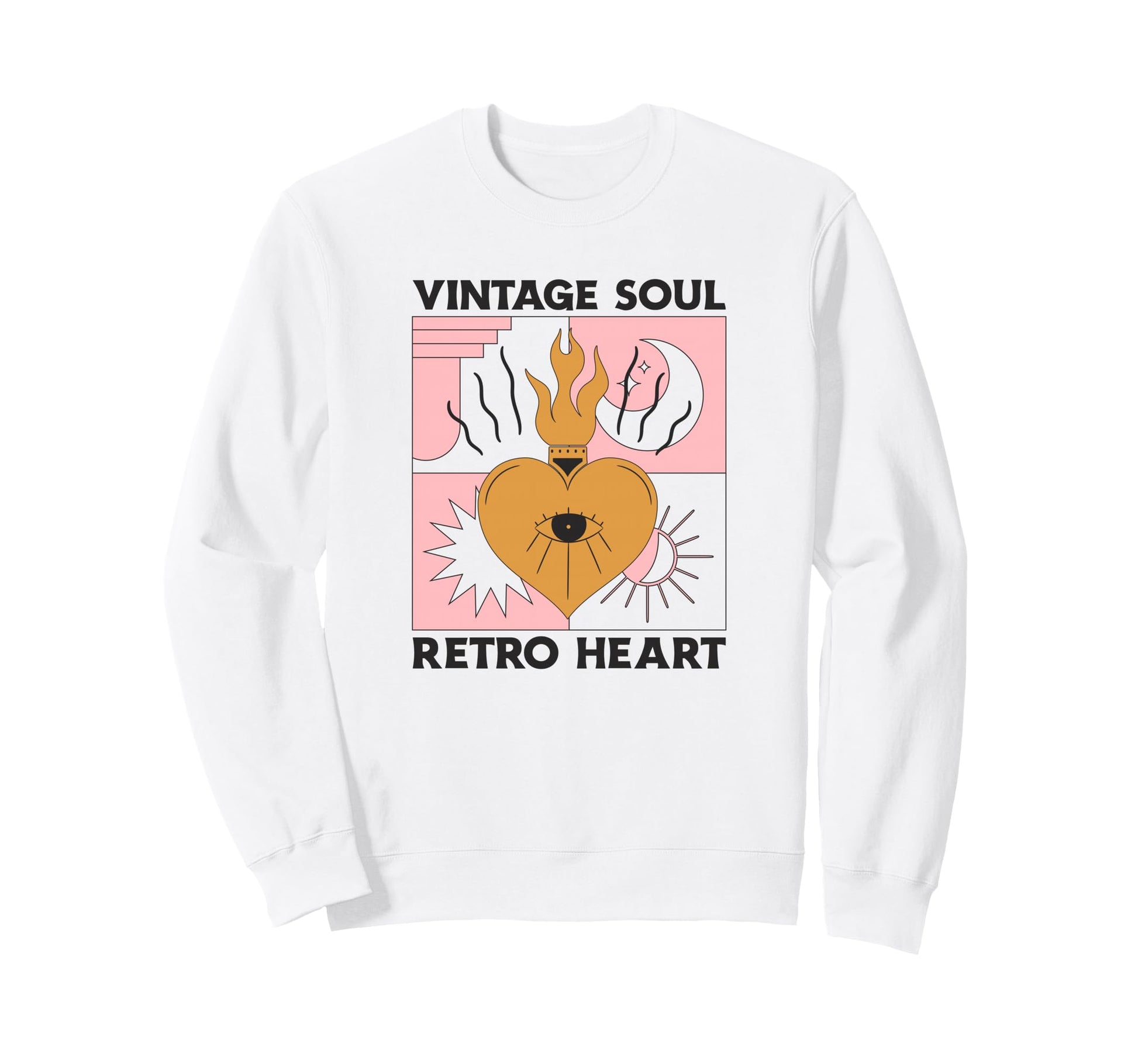 Soul Heart Boho Sweatshirt - Unique Graphic Men Women - T-Shirt, Sweatshirt, Hoodie