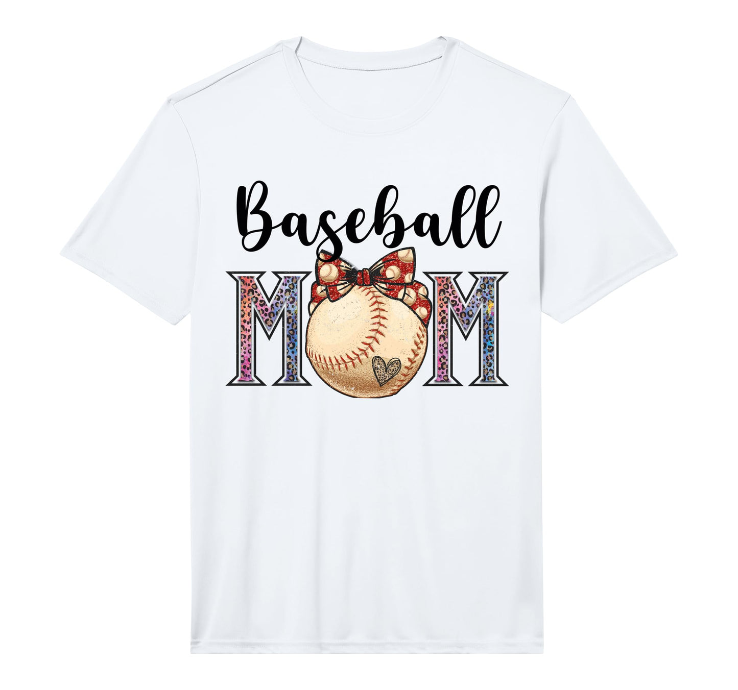 Baseball Mom Messy Bun Funny Baseball T-Shirt - Trendy Graphic for Adults - T-Shirt, Sweatshirt, Hoodie