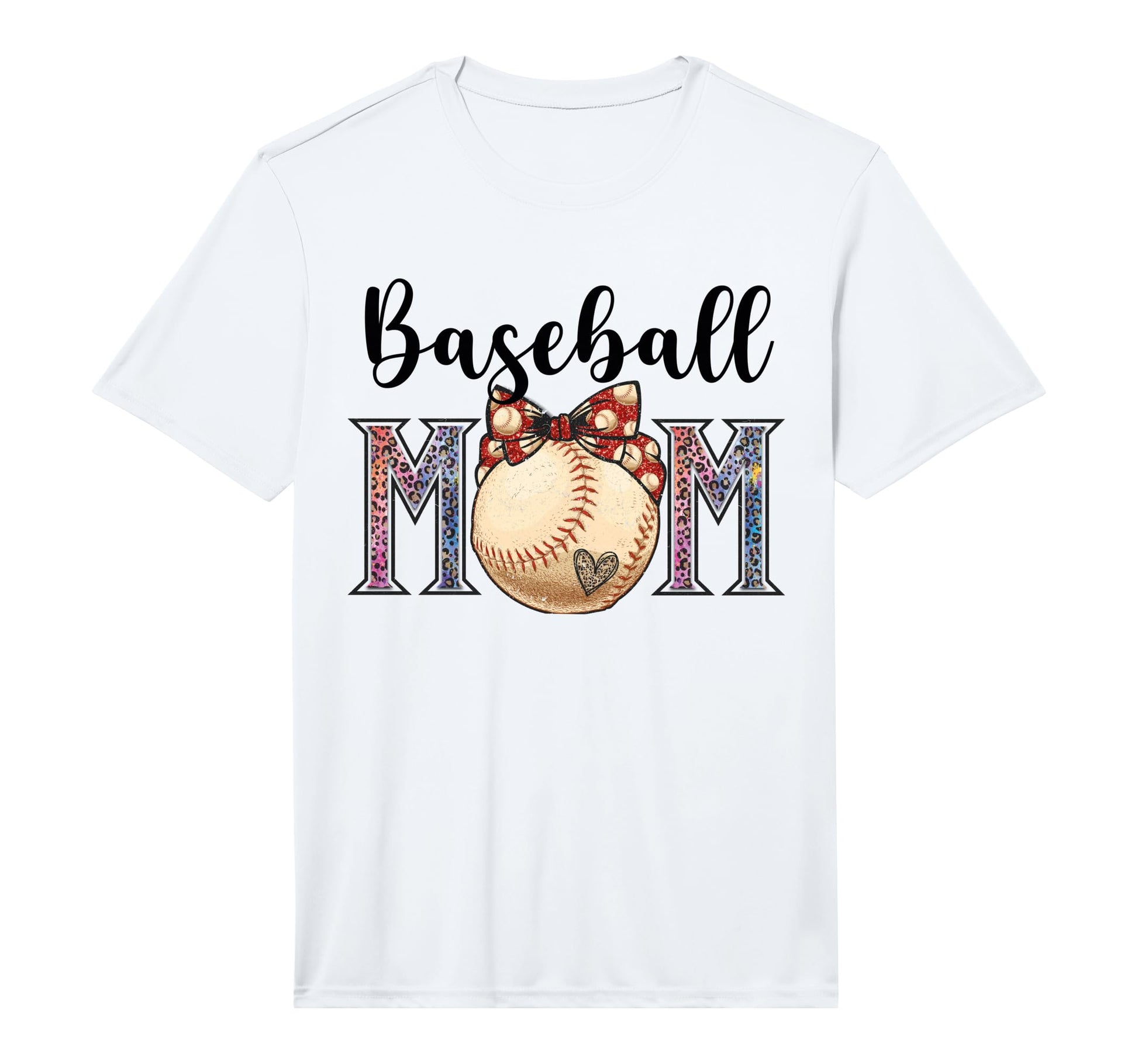 Baseball Mom Messy Bun Funny Baseball T-Shirt - Trendy Graphic for Adults - T-Shirt, Sweatshirt, Hoodie