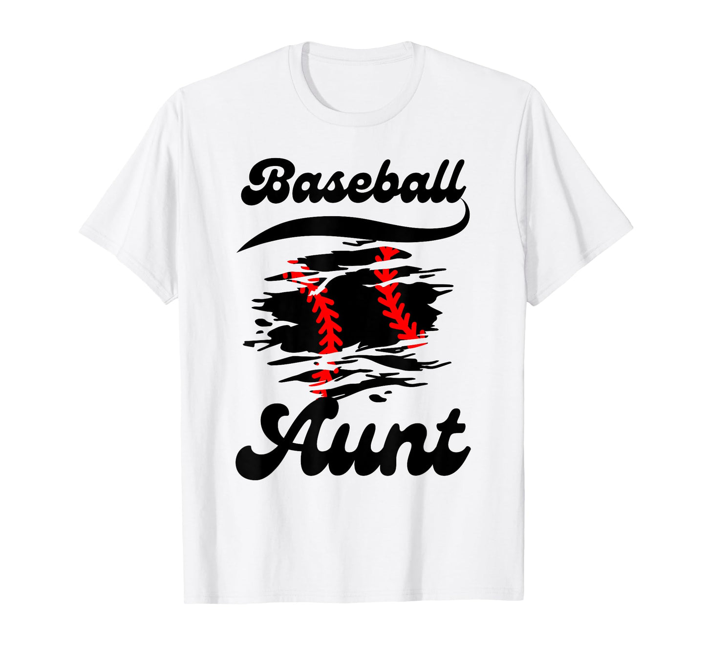 Baseball Aunt Family Matching Aunt T-Shirt - Trendy Graphic Unisex - T-Shirt, Sweatshirt, Hoodie