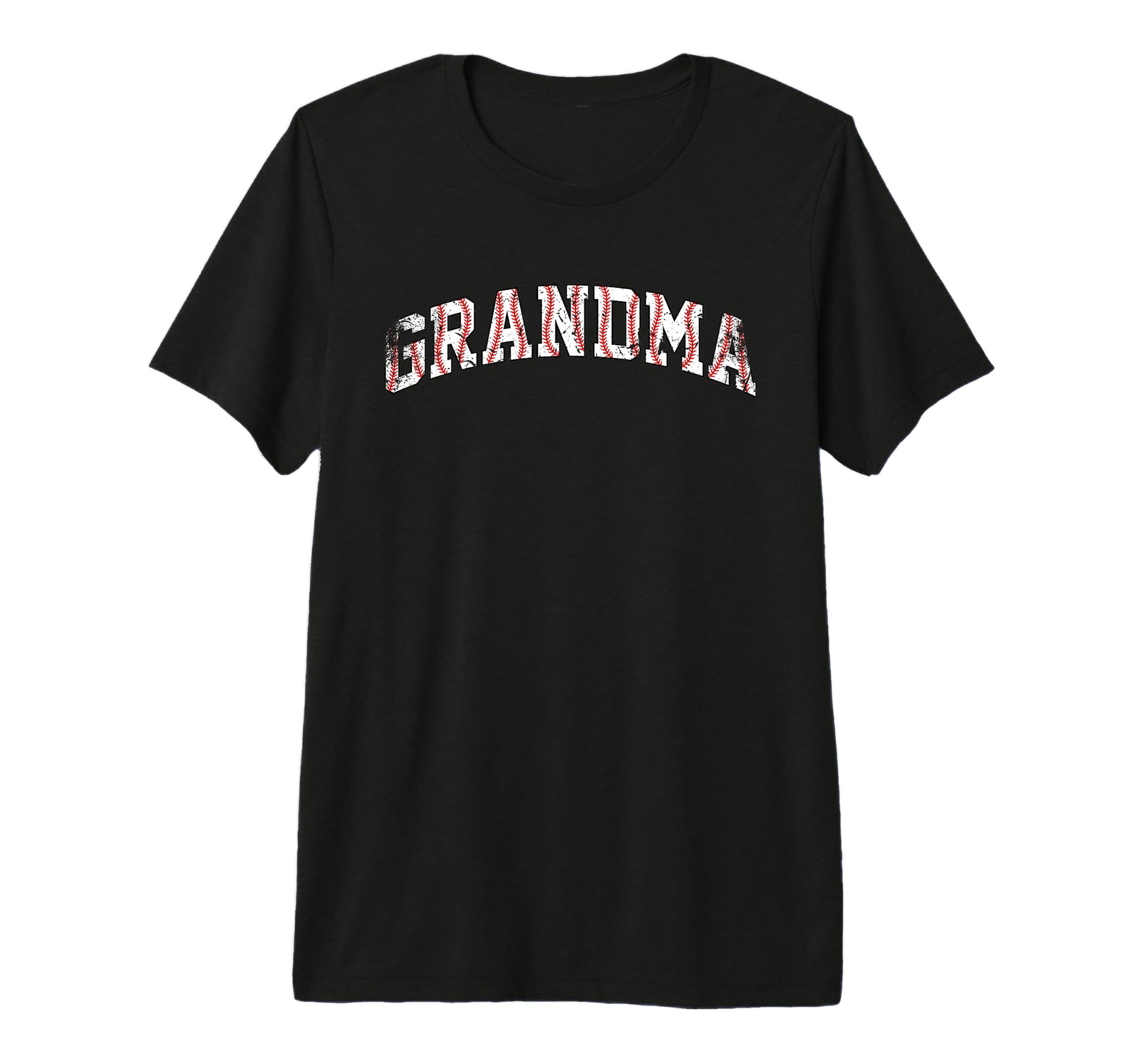 Baseball Grandma Funny Sport Tri Blend T-Shirt - Custom Art Print Unisex - T-Shirt, Sweatshirt, Hoodie