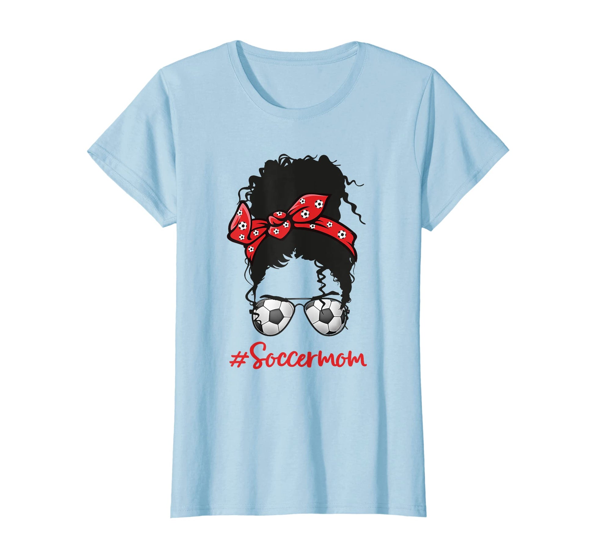 Black Soccer Mom Life Proud Mothers T-Shirt - Minimalist Print for Adults - T-Shirt, Sweatshirt, Hoodie