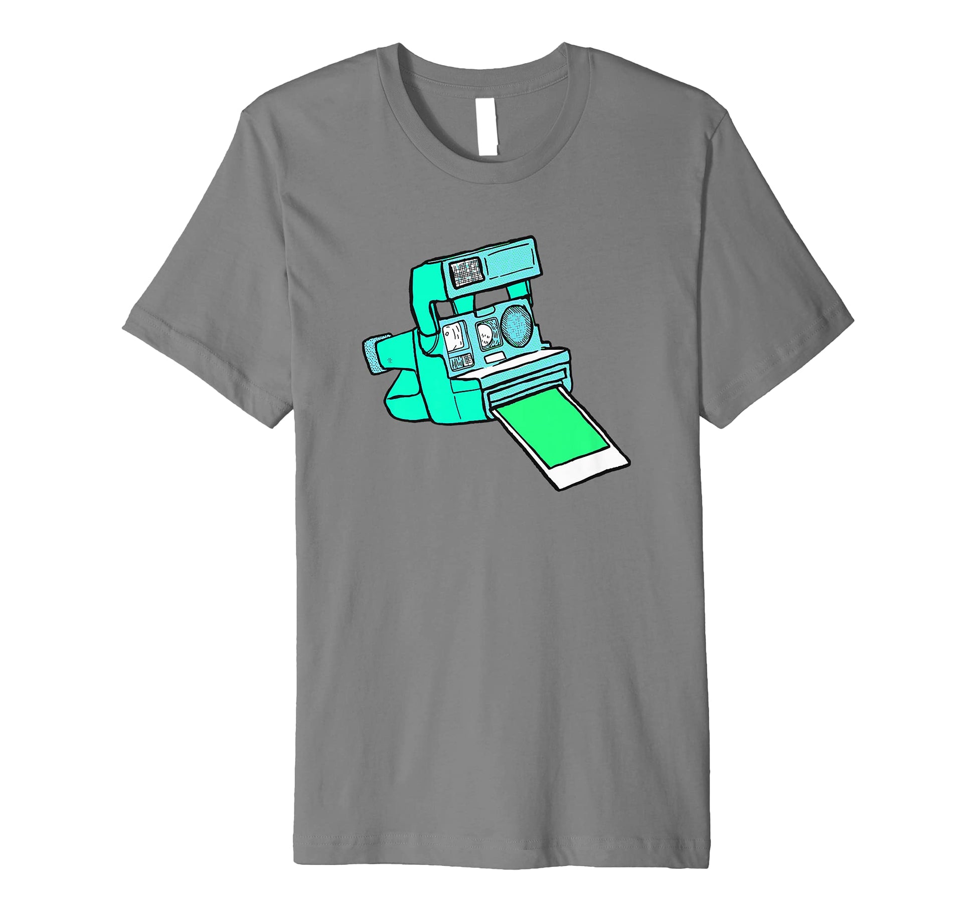 Instant Camera Eighties Photography T-Shirt - Minimalist Print for Adults - T-Shirt, Sweatshirt, Hoodie