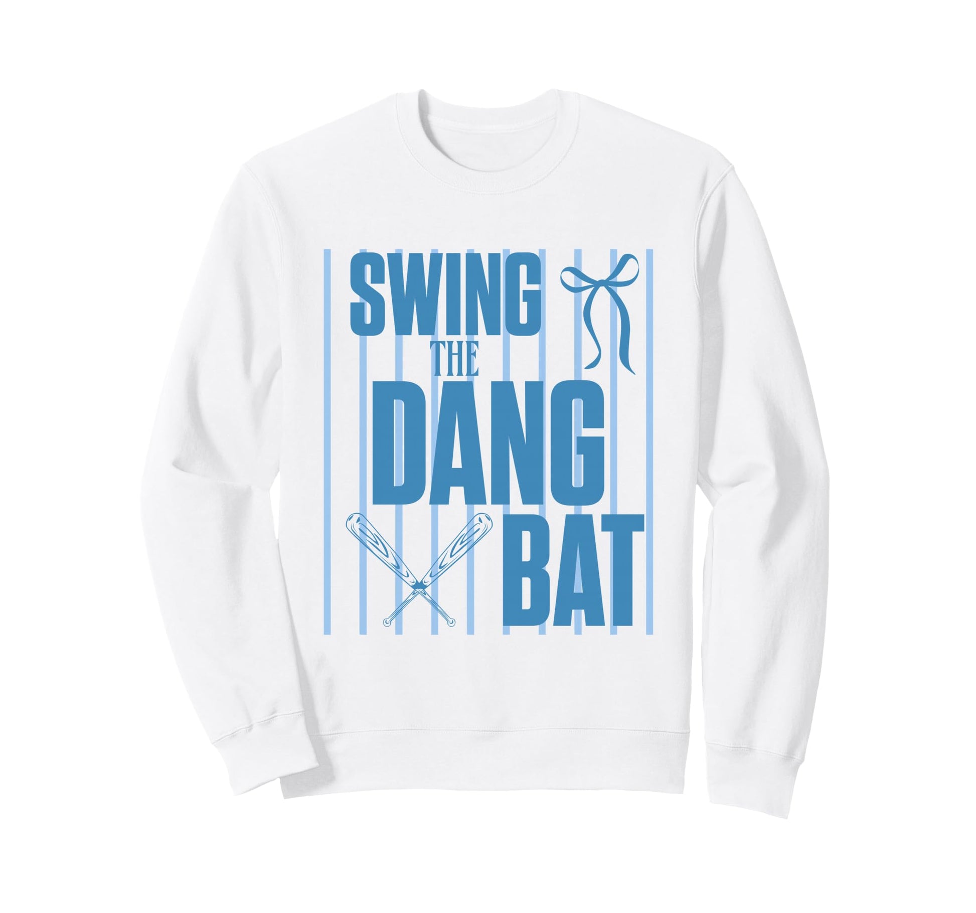 Swing Dang Bat Sweatshirt - Minimalist Print for Adults - T-Shirt, Sweatshirt, Hoodie