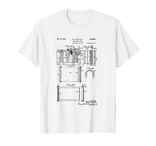 Camera Photographic Patent 1934 Drawing T-Shirt - Novelty Apparel Unisex - T-Shirt, Sweatshirt, Hoodie