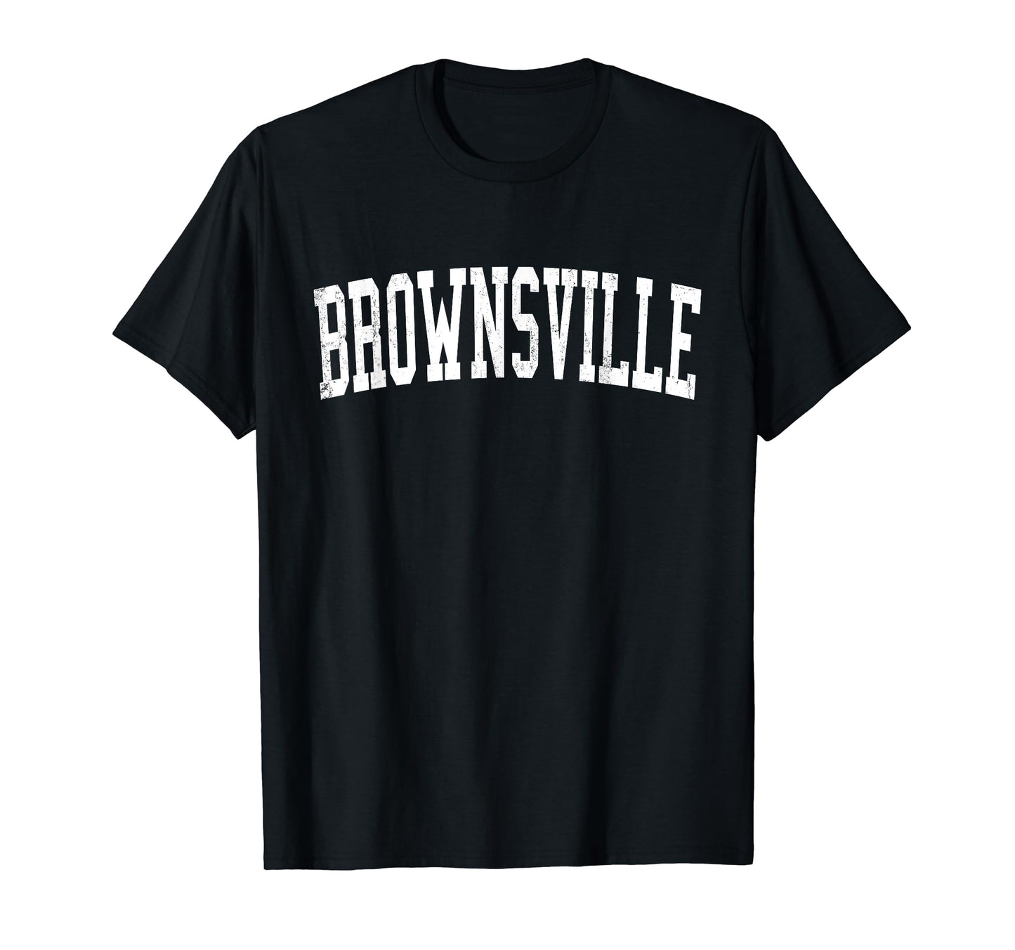 Brownsville Tx Distressed White T-Shirt - Aesthetic Graphic Men Women - T-Shirt, Sweatshirt, Hoodie