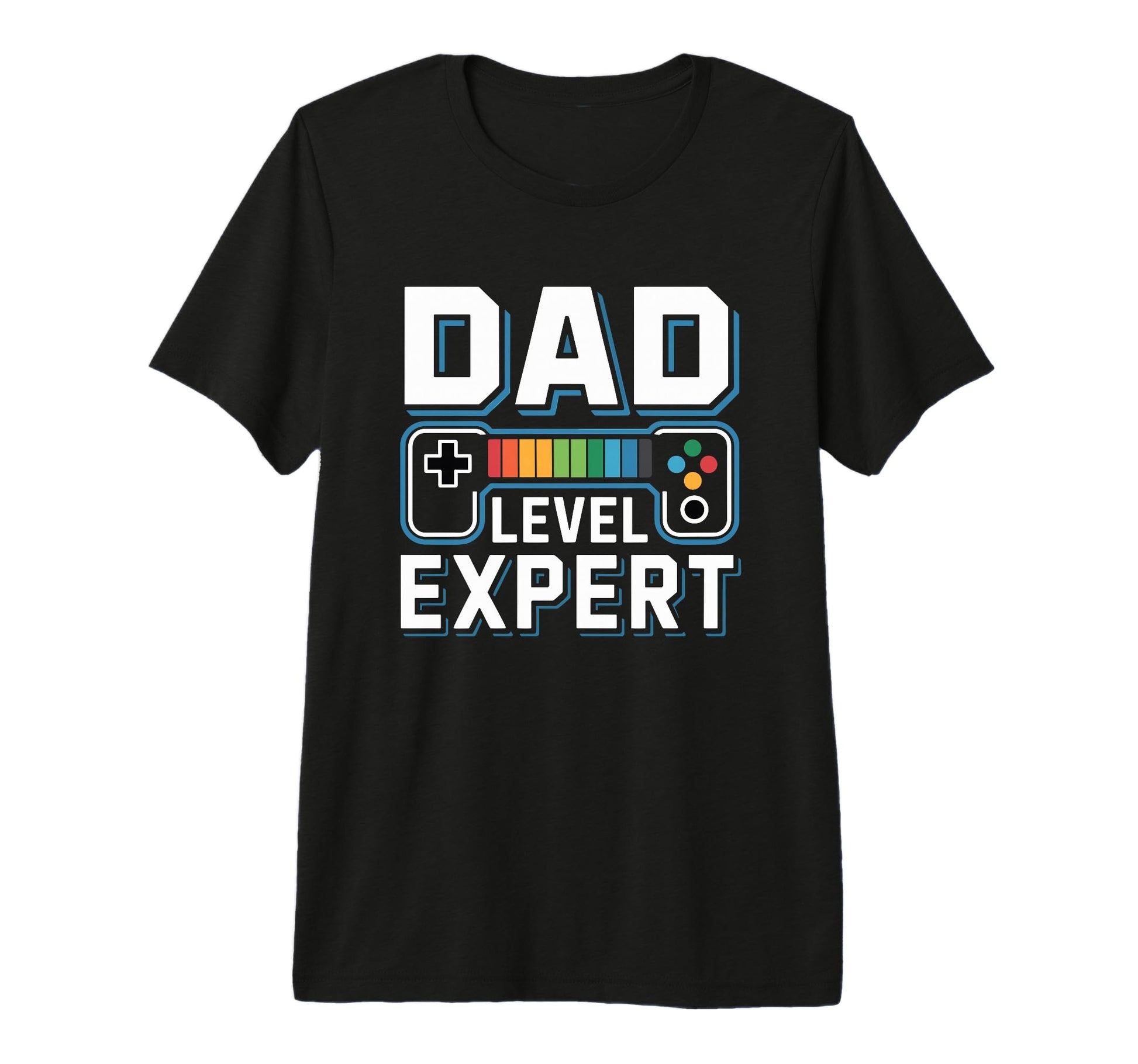 Mens Gamer Dad Level Expert Father Gaming T-Shirt - Novelty Apparel Unisex - T-Shirt, Sweatshirt, Hoodie