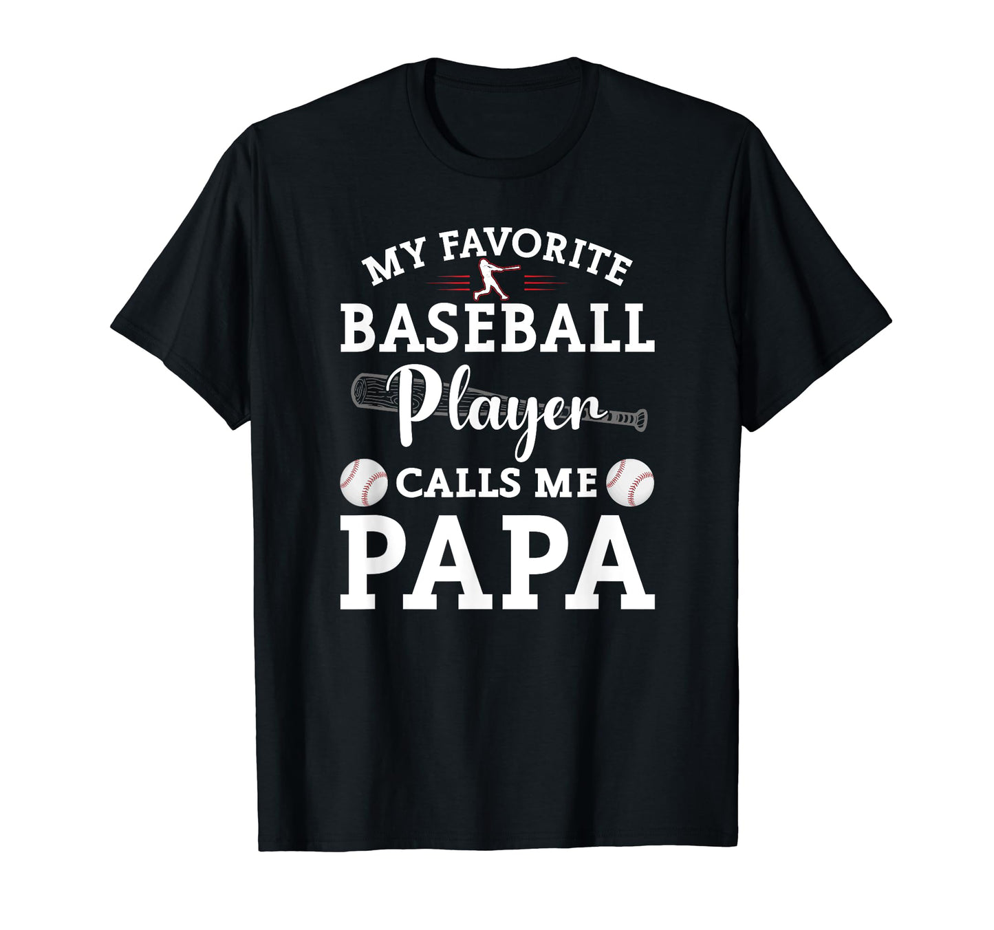 My Favorite Baseball Player Calls Me T-Shirt - Minimalist Print Men Women - T-Shirt, Sweatshirt, Hoodie
