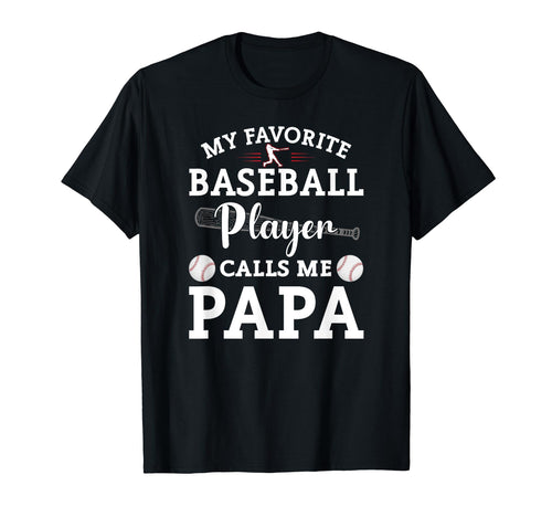 My Favorite Baseball Player Calls Me T-Shirt - Minimalist Print Men Women - T-Shirt, Sweatshirt, Hoodie