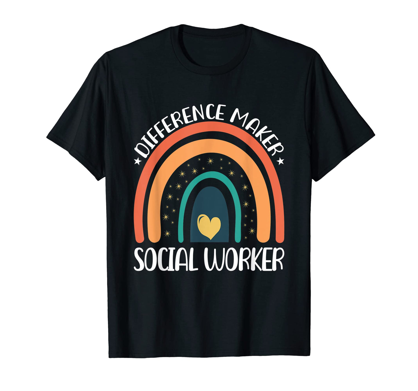 Social Worker Are Difference Maker T-Shirt - Novelty Apparel for Adults - T-Shirt, Sweatshirt, Hoodie