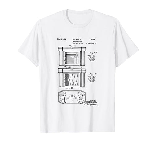 Camera Photographic Patent 1934 T-Shirt - Fun Novelty Design Men Women - T-Shirt, Sweatshirt, Hoodie